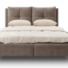 Polsterbett AURA 180 x 200 cm taupe