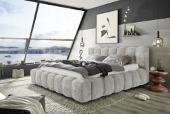 Polsterbett BEXLEY CREMONA 180x200 cm taupe