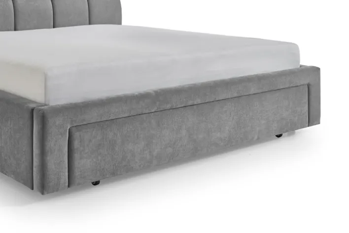 Polsterbett CANYON 209 x 110 x 228 cm Grau