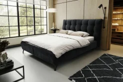 Polsterbett ERATO 180 x 200 cm graphit