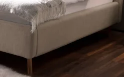 Polsterbett LOTTE 180 x 200 cm beige