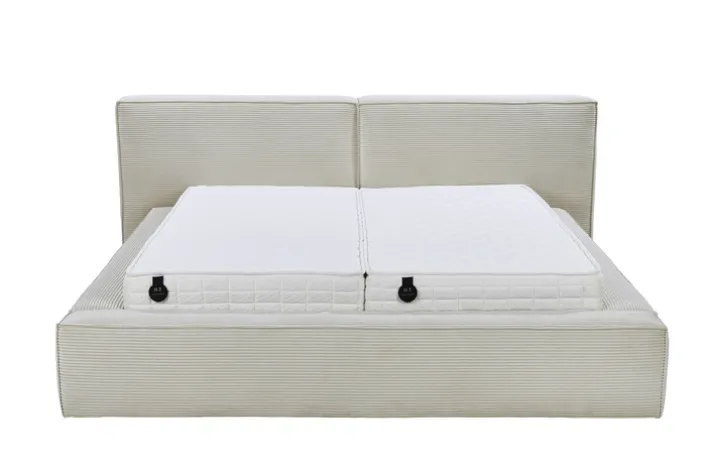 Polsterbett MANHATTAN 180 x 200 cm beige