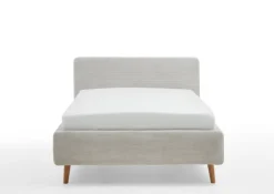 Polsterbett MATTIS 140 x 200 cm Cord beige