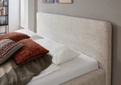 Polsterbett MATTIS 180 x 200 cm beige