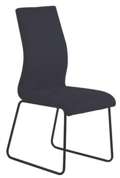 Polsterstuhl AMATI 2er Set schwarz