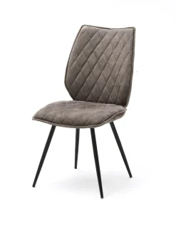 Polsterstuhl MILLER 2er Set beige