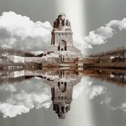 PRO ART Alu-Art Bild LEIPZIG II 100 x 100 cm