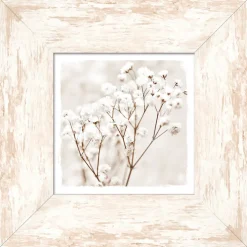 PRO ART Bild mit Rahmen DRIED FIBER IN THE WIND III 34 x 34 cm beige