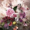 PRO ART Canvas-Art Bild COLOURFUL BAROQUE FLOWERMIX 27 x 27 cm mehrfarbig