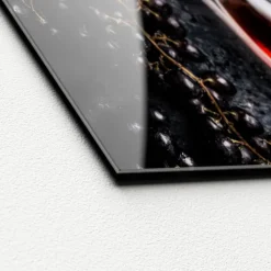 PRO ART Glas-Art Bild WEIN UND TRAUBEN 20 x 20 cm mehrfarbig