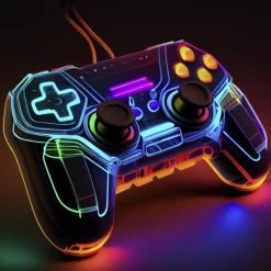 PRO ART Glasbild NEON CONTROLLER 20x20cm