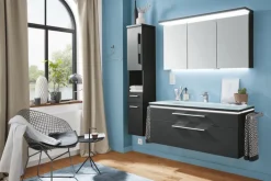 puris Waschtisch COOLLINE 90 x 52 x 47 cm Cosmos Grey