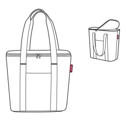 reisenthel Kühltasche THERMOSHOPPER Twist silver