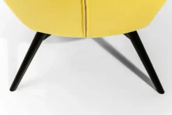 Relaxsessel VICKY VELVET gelb