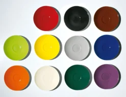 Ritzenhoff & Breker Dessertteller DOPPIO 6er Set rot