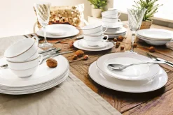 Ritzenhoff & Breker Dessertteller ISABELLA 6er Set cremeweiß