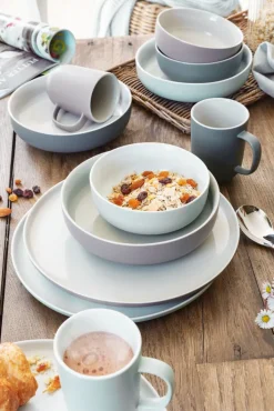 Ritzenhoff & Breker Espressotasse JASPER 6er Set grau/ weiß