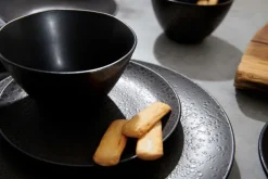 Ritzenhoff & Breker Frühstücksservice KITWE 12-teilig schwarz