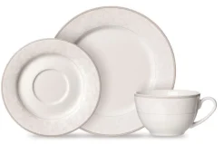 Ritzenhoff & Breker Kaffee Untertasse ISABELLA 6er Set cremeweiß