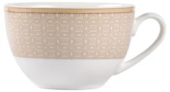 Ritzenhoff & Breker Kaffeetasse GEO Porzellan beige