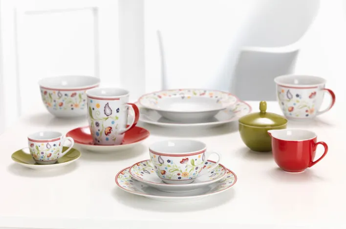 Ritzenhoff & Breker Kaffeebecher SHANTI 6er Set mehrfarbig