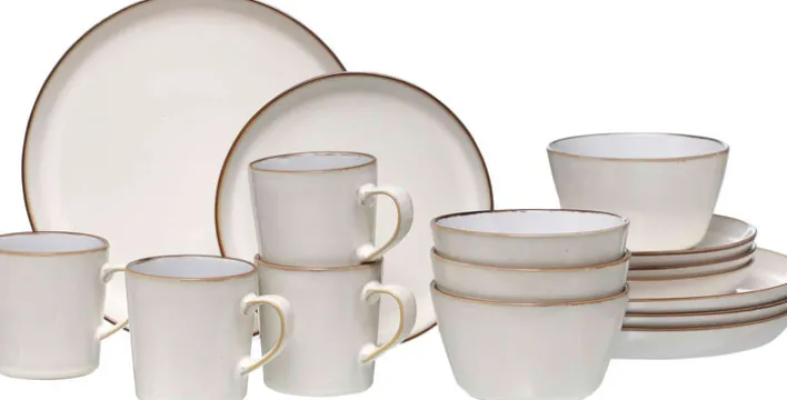 Ritzenhoff & Breker Kombiservice VISBY 16-teilig weiß