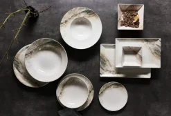 Ritzenhoff & Breker Servierplatte AREZZO 30x20 cm Steinzeug