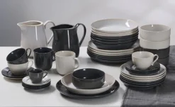 Ritzenhoff & Breker Speiseteller TOLEDO Steinzeug grau