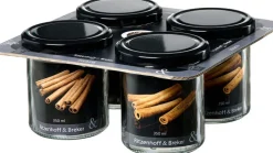 Ritzenhoff & Breker Vorratsglas MARA 4er Set 350 ml Glas rund