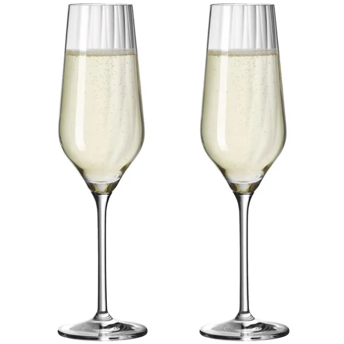 RITZENHOFF Champagnerglas STERNSCHLIFF 2er Set