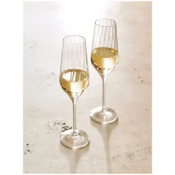 RITZENHOFF Champagnerglas STERNSCHLIFF 2er Set