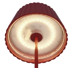 RL Akku LED Tischlampe SUAREZ 2-teilig rot