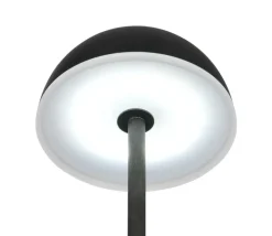 RL Akku LED Tischleuchte TEMBO, Kunststoff, Höhe 28,3 cm Schwarz