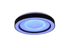 RL LED Deckenlampe ARCO 49 cm schwarz