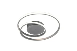 RL LED Deckenlampe ZIBAL titanfarbig