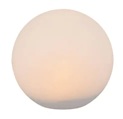 RL LED Solarlampe MELO 30 cm weiß