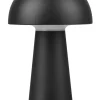 RL mobile LED Tischlampe LENNON 21,6 cm schwarz