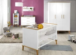 roba Wickelkommode PAULINE weiß/ braun