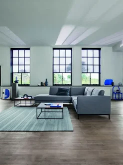 ROLF BENZ Couchtisch 985 Nussbaum /Naturstein