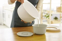 rotho Rührschüssel-Set FRESH Kunststoff Cool grau