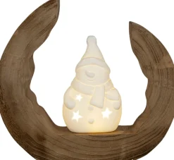 SAICO Lichtobjekt SCHNEEMANN 23x21x5 cm