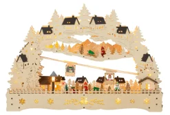 SAICO Lichtobjekt WINTERSPORT 9x56x39 cm