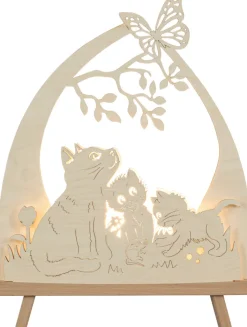 SAICO Weihnachtsbaumschmuck KATZENFREUND 41x30x6 cm