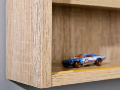 Sammlervitrine FABIO 80x60x9,5 cm Dekor Sonoma-Eiche