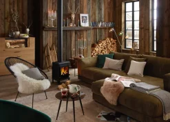 Schaffell UNIKAT OAKLAND I 60 x 85 cm dunkelgrau