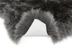 Schaffell UNIKAT OAKLAND I 60 x 85 cm schwarz