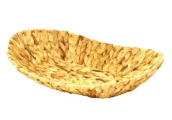 Schale oval 27 x 37 cm aus Wasserhyazinthe