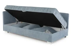 Schlafsofa LINA 207 cm aquablau