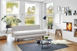 Schlafsofa LUVEN naturbeige