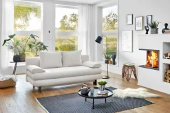 Schlafsofa LUVEN naturbeige